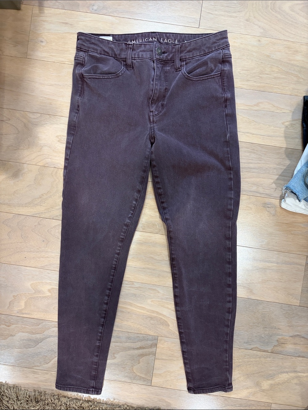 American Eagle Outfitters Skinny Jeans - Plum